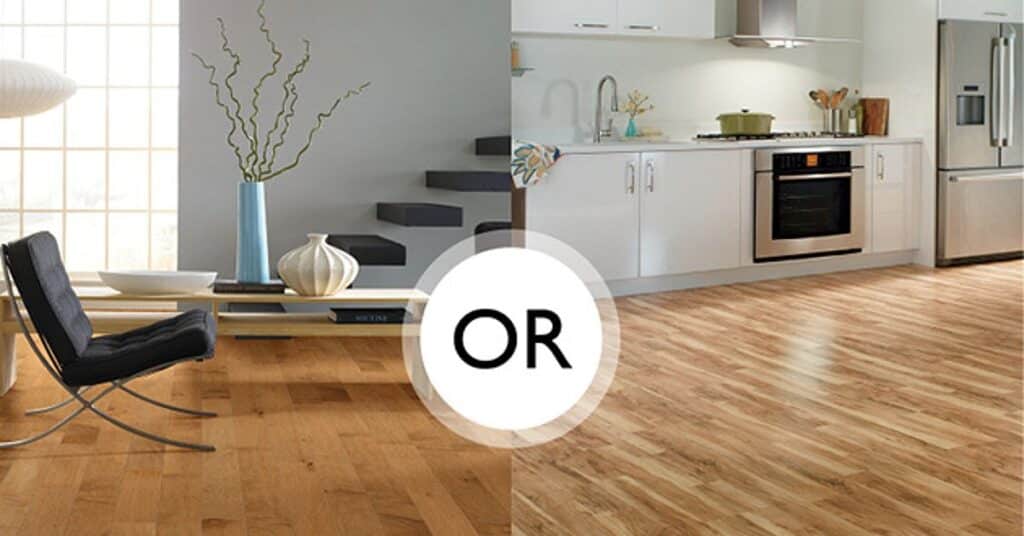 LVT vs. Hardwood Flooring