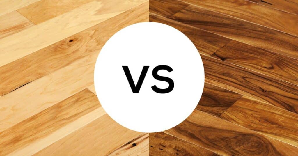 Luxury vinyl plank vs engineered wood floors