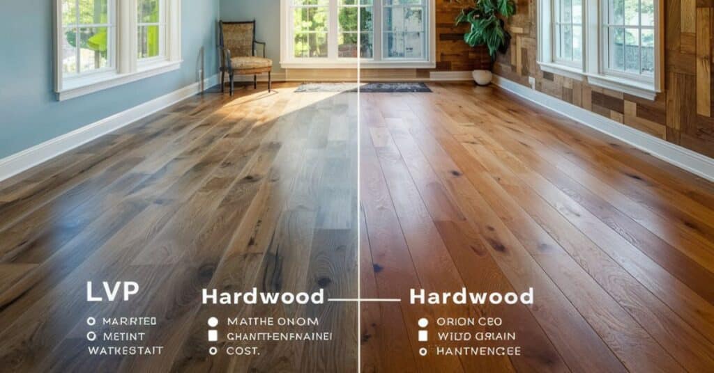 The Impact Of Floors On Buyers And Sellers LVP Vs. Hardwood