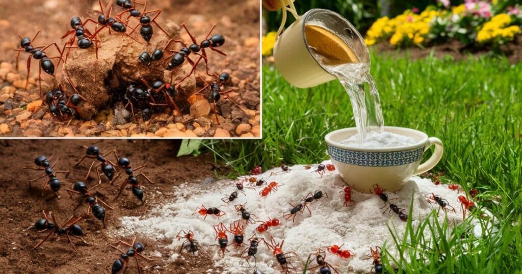 What kills fire ants home remedies?