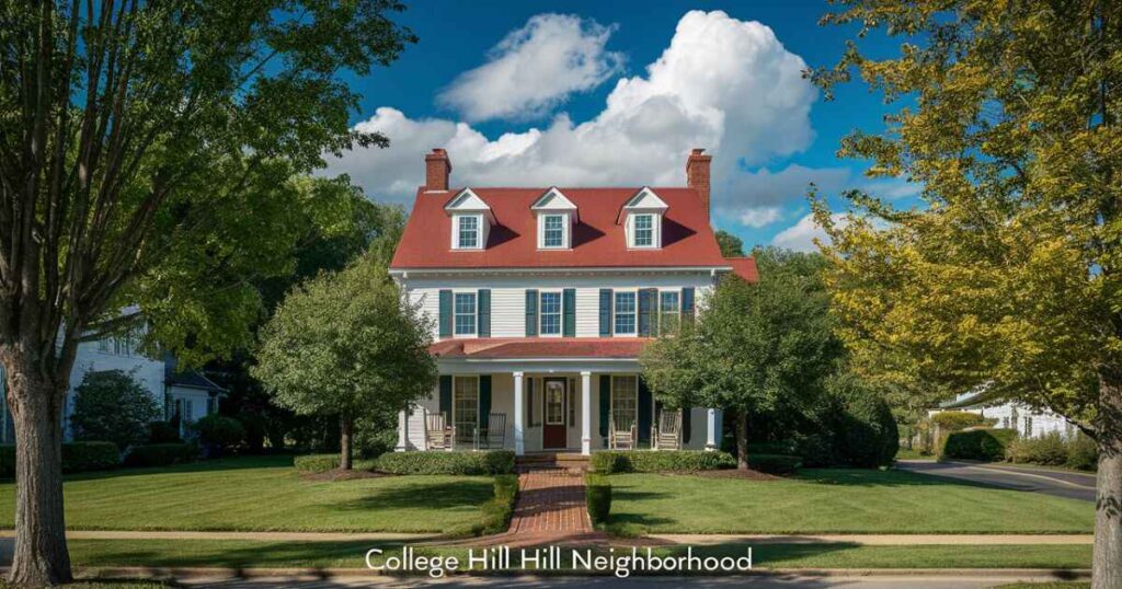  a stunning family home for sale in the desirable College Hill neighborhood