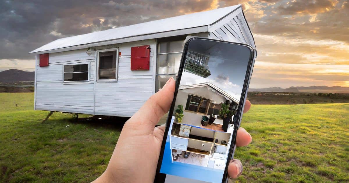 how to get a mobile home off my property?