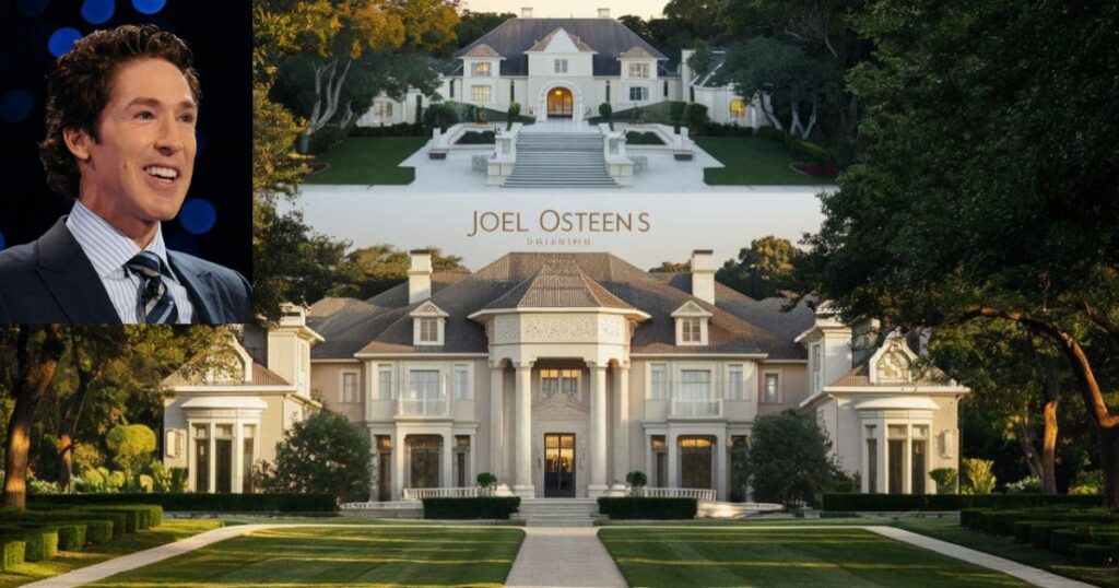 Inside Joel Osteen's $10.5 Million Houston Mega-Mansion