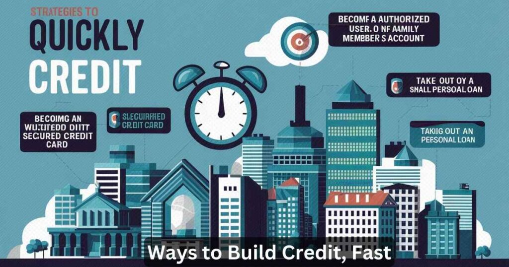 Ways to Build Credit, Fast