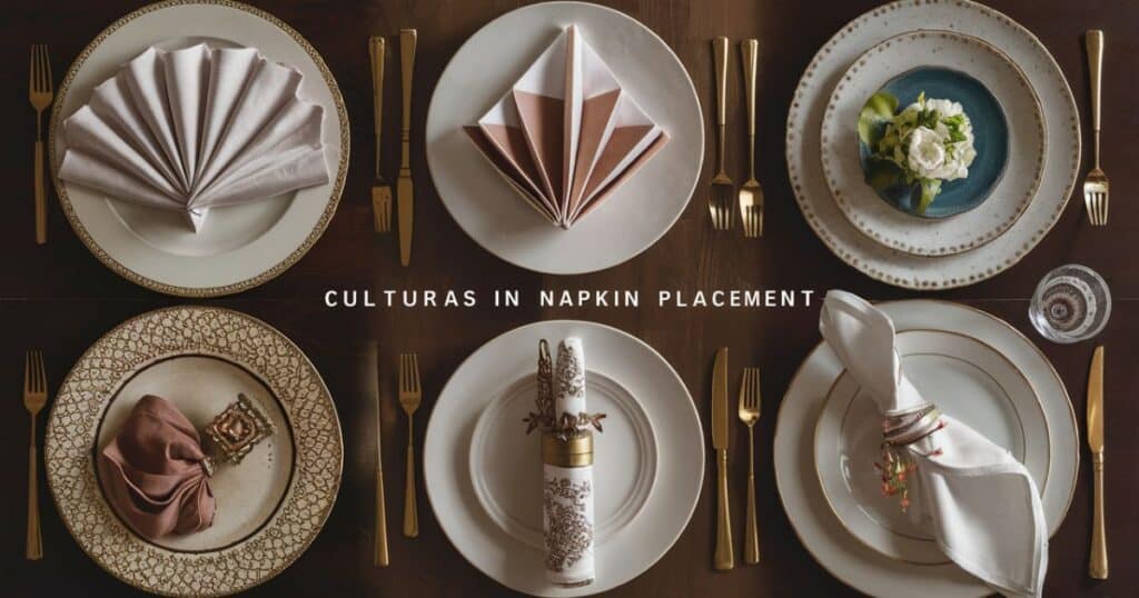 Cultural Differences in Napkin Placement