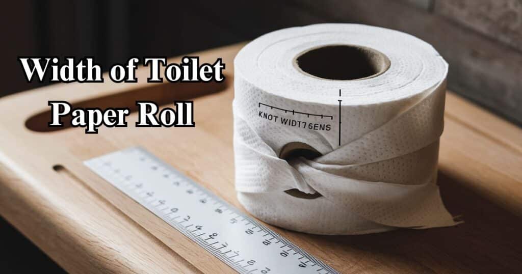 What is Knot Width of Toilet Paper Roll?