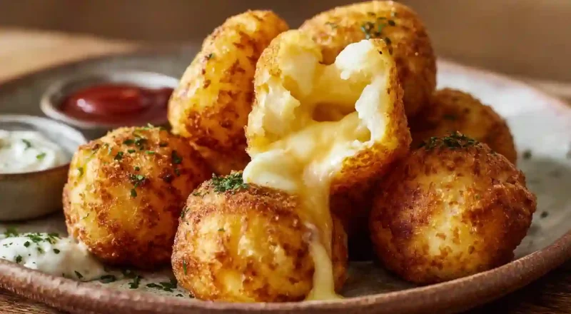 Sensasi Lumer di Mulut! Crispy Cheese Bombs Jadi Camilan Kekinian Paling Dicari